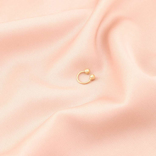 Cercel Tip Piercing Nas Aur 14k