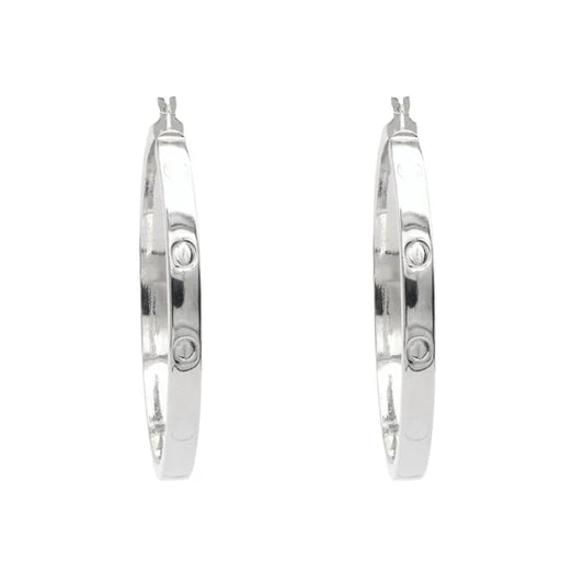 Cercei Argint Nituri 4 mm