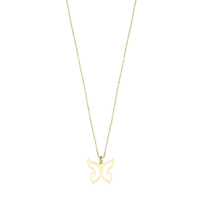 Lant Aur 14k Fluture