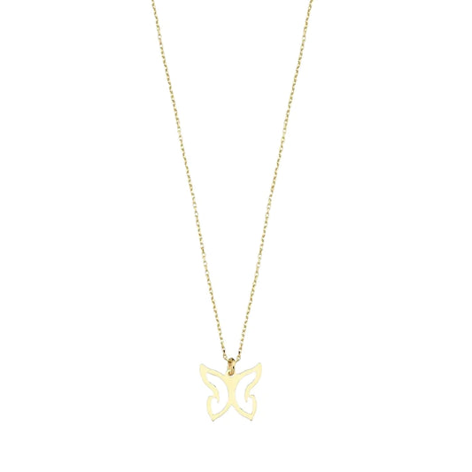 Lant Aur 14k Fluture