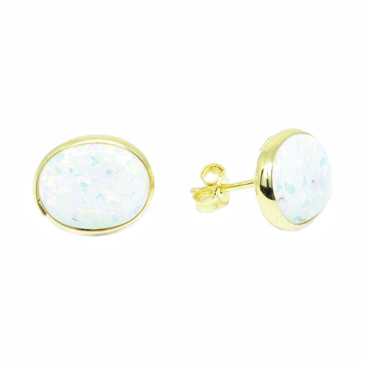 Cercei Aur 14k Opal - Bijuteria Cleopatra