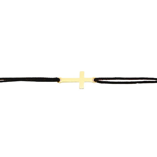 Bratara Snur Aur 14k Cruce