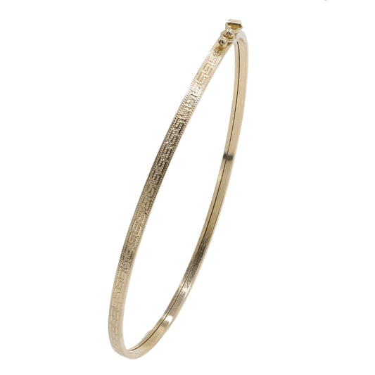 Bratara Aur 14k Fixa cu Model Grecesc - Bijuteria Cleopatra