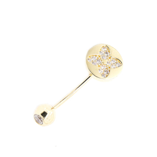 Cercel Piercing Aur 14k Fluture - Bijuteria Cleopatra