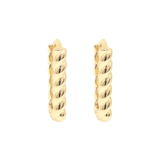 Cercei Aur 14k Spirala