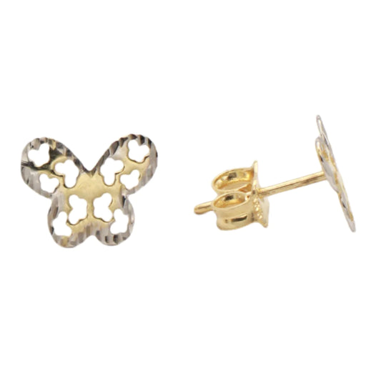 Cercei Aur 14k Fluturi