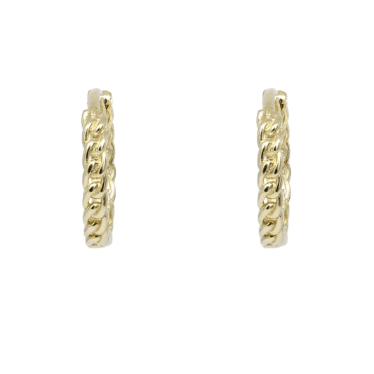 Cercei Aur 14k Impletiti