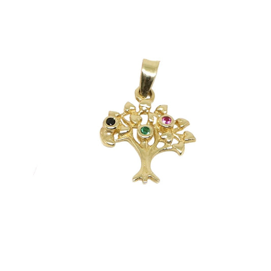 Martisor Pandantiv Aur 14k Copac - Bijuteria Cleopatra