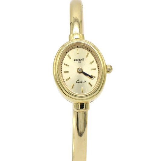 Ceas Aur 14k Geneve cu Bratara Fixa