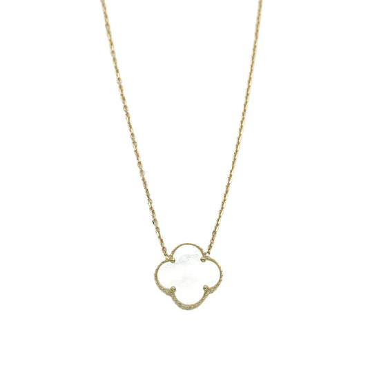 Lant Aur 14k Floare cu Email 1.3cm