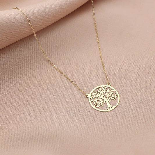 Lant Aur 14k Copacul Vietii 1.2cm