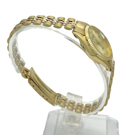 Ceas Aur 14k Geneve Unisex 25mm