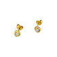 Cercei Aur 14k cu Diamant 0.20ct