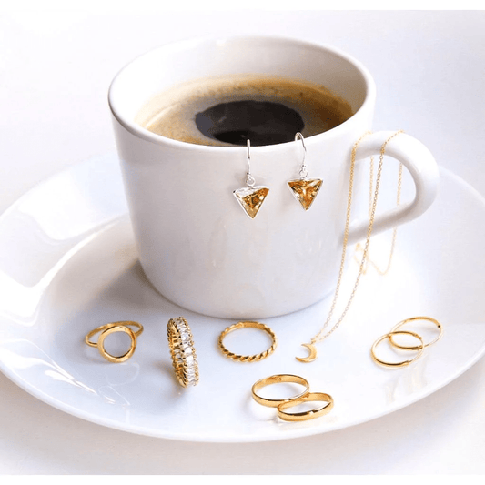 Inel Argint Placat cu Aur Impletit - Bijuteria Cleopatra