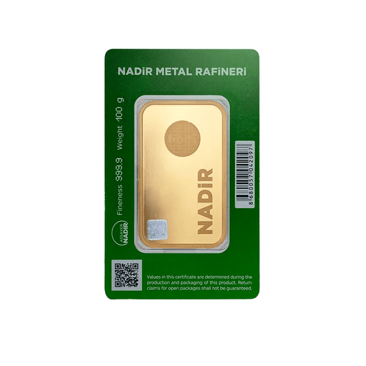 Lingou Aur 24k, 100gr, puritate 999.9‰ - Bijuteria Cleopatra