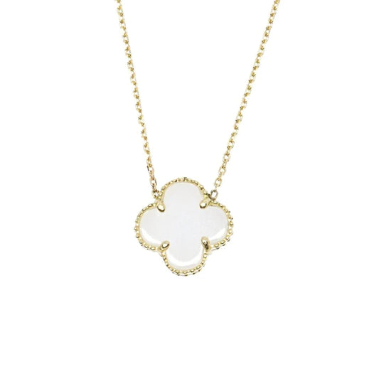 Lant Aur 14k Floare cu Email 8mm