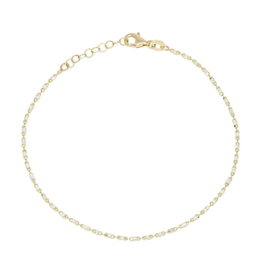 Bratara Aur 14k Cu Pietre Multicolore