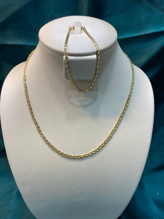 Set Lant Aur 14K