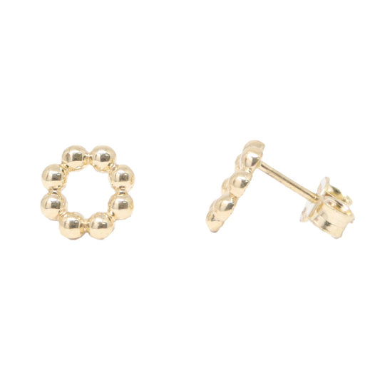 Cercei Aur 14k Cerc - Bijuteria Cleopatra