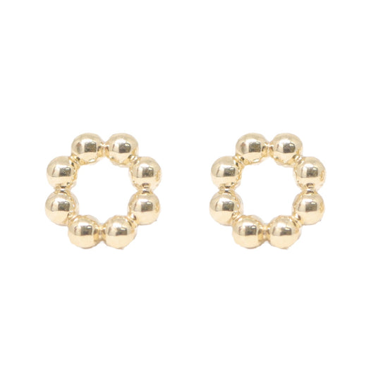 Cercei Aur 14k Cerc - Bijuteria Cleopatra