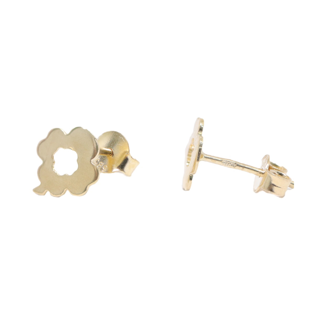 Cercei Aur 14k Trifoi cu Patru Foi - Bijuteria Cleopatra