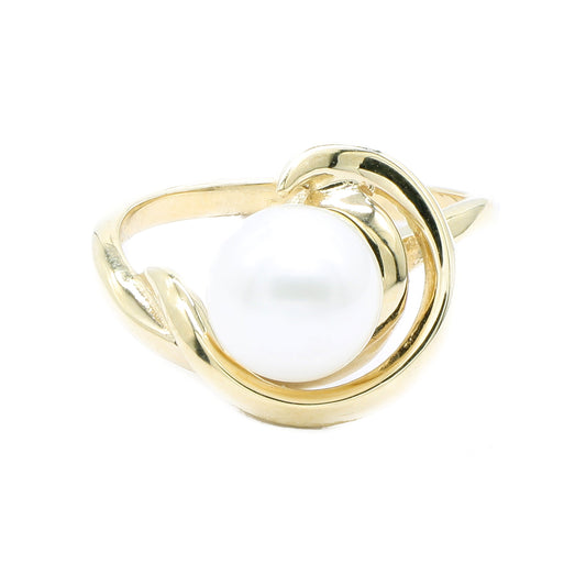 Inel Aur 14k cu Perla - Bijuteria Cleopatra