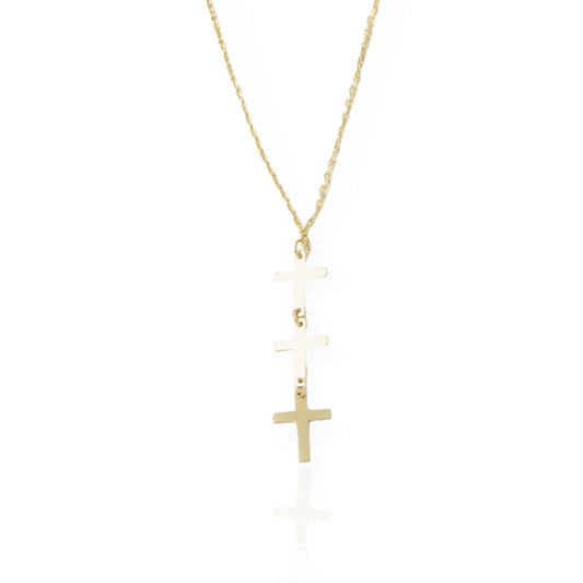 Lant Aur 14K Cruciulite - Bijuteria Cleopatra