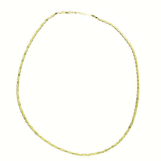 Lant Aur 14k cu Zale Dreptunghiulare Plate - Bijuteria Cleopatra