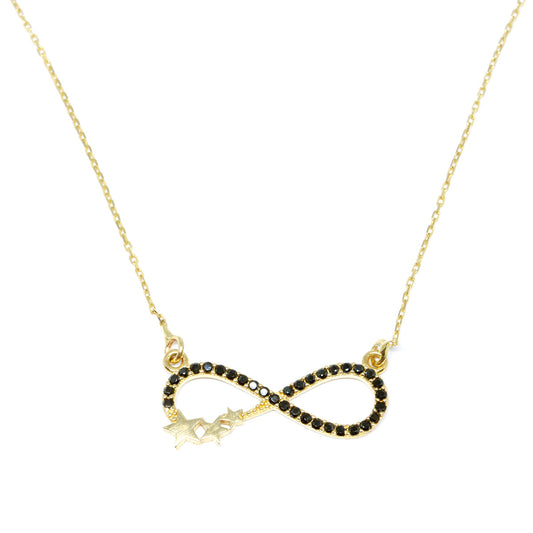 Lant Aur 14k Infinit cu Stelute - Bijuteria Cleopatra