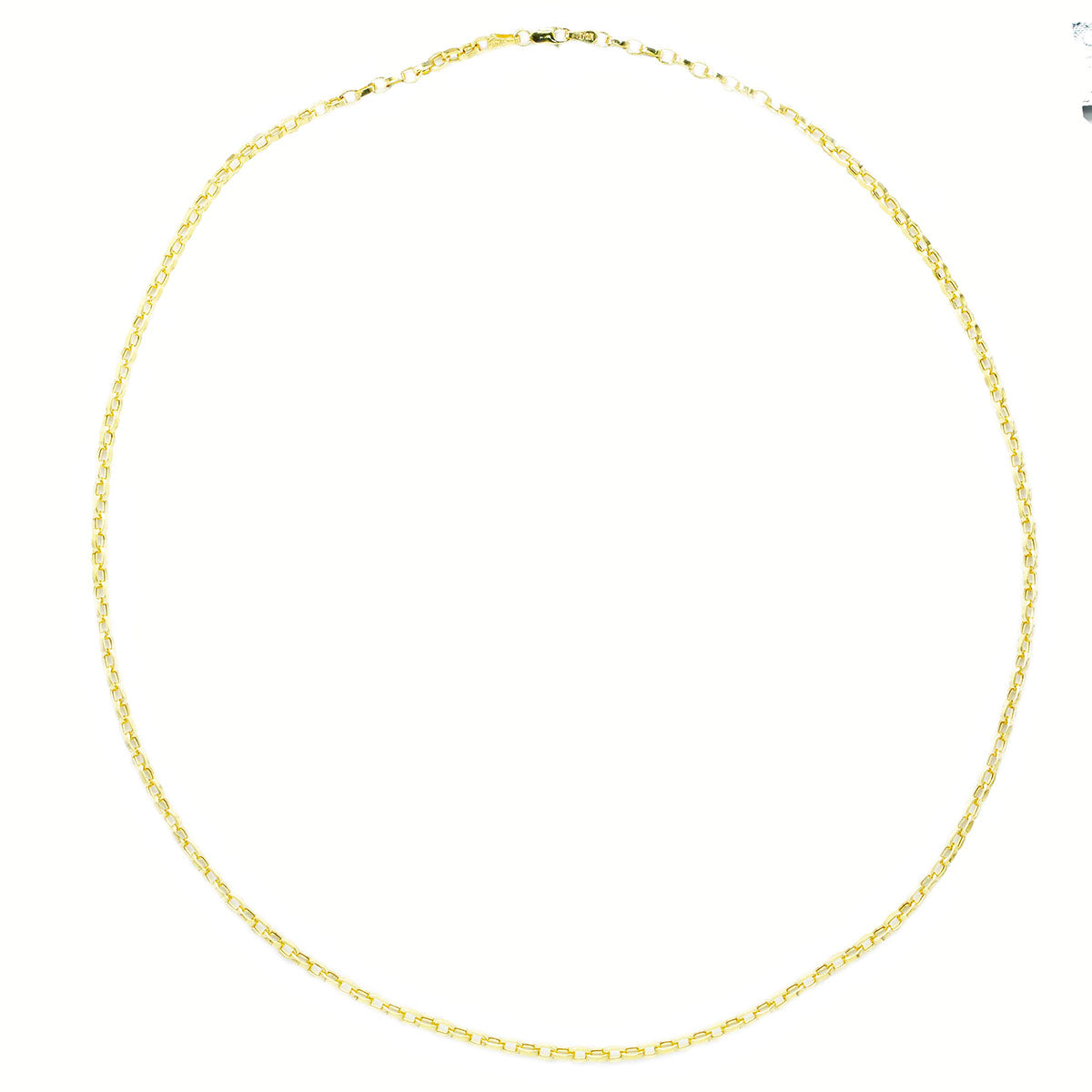 Lant Aur 14k Zale Patrate Mici - Bijuteria Cleopatra
