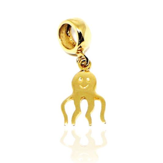 Pandantiv Aur 14k Charm Caracatita - Bijuteria Cleopatra