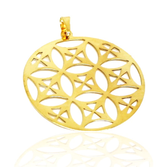 Pandantiv Aur 14k Model Geometric - Bijuteria Cleopatra
